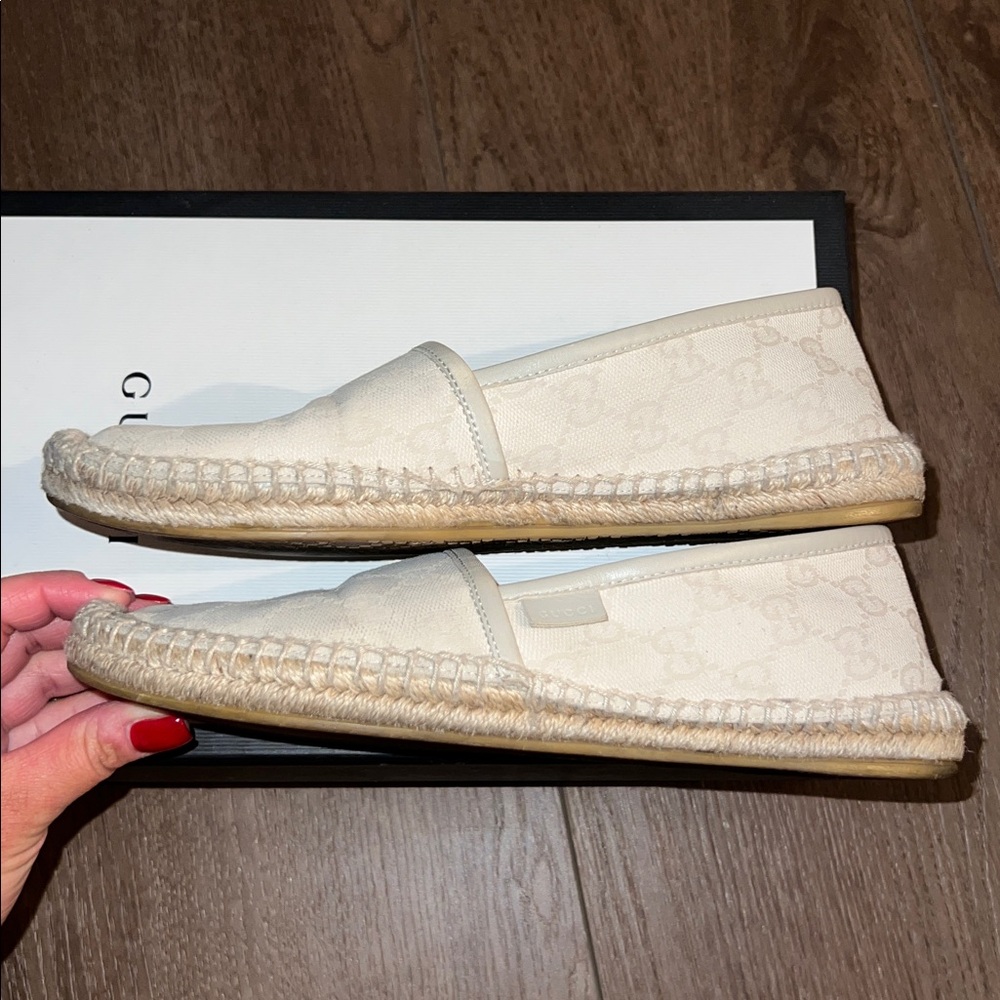 Gucci espadrilles 37 tan - Picture 4 of 6